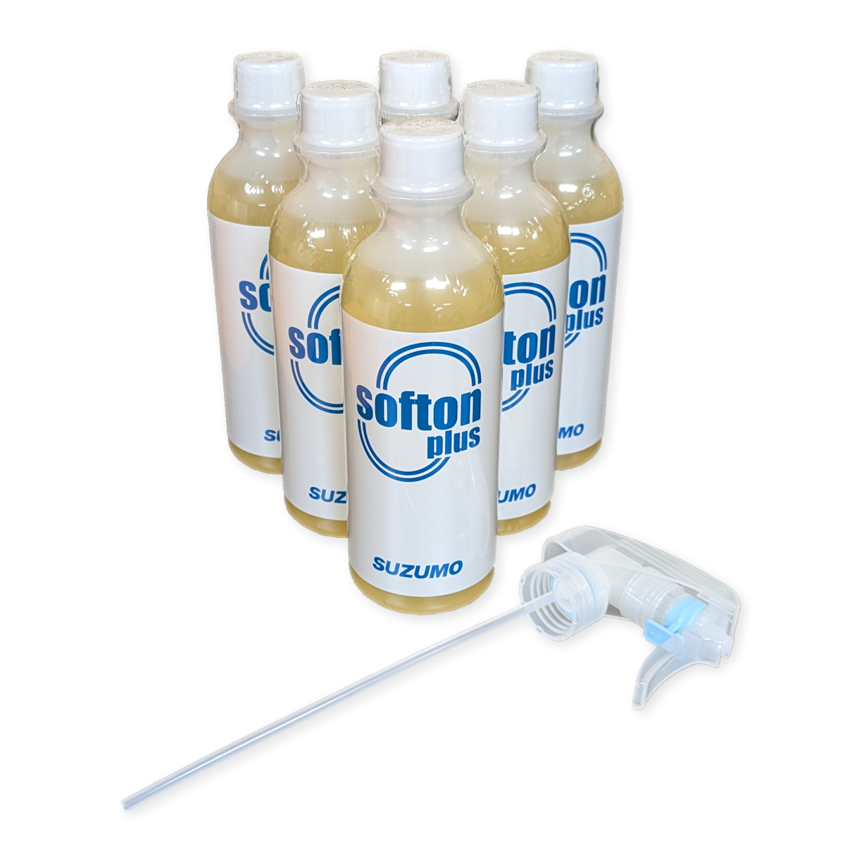 Softon Plus Oil - 6 x 300ml Bottle plus 1 x Trigger Bundle